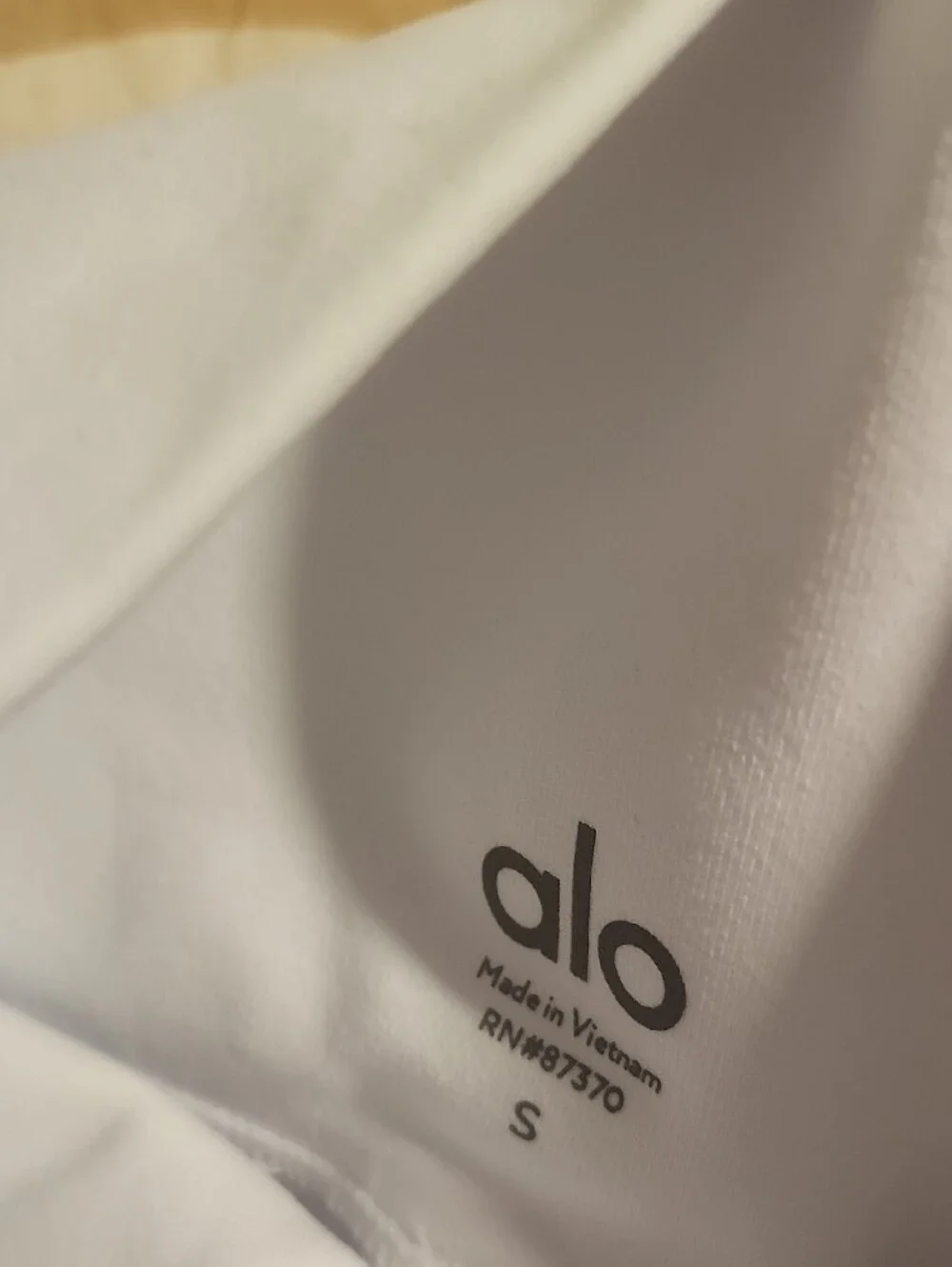 ALO Yoga  White Ribbed Moto Leggings